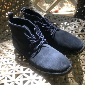 Kenneth Cole men’s designer blue ankle boots